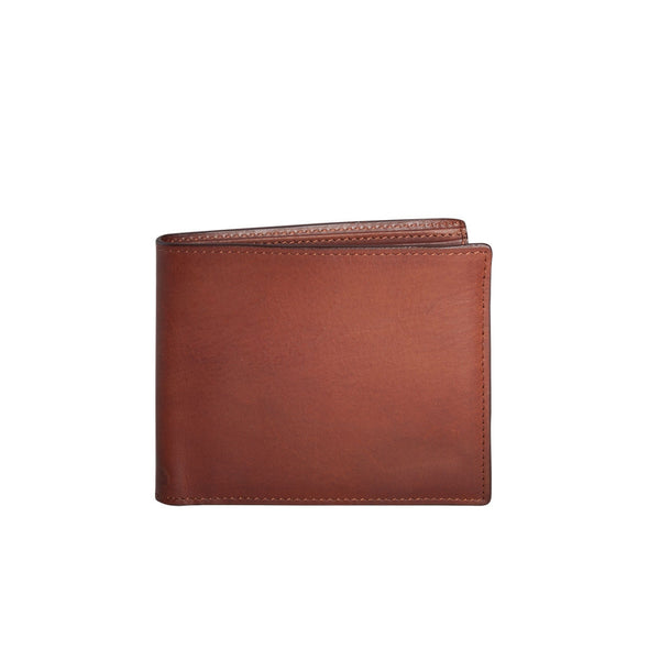 Bi-Fold Vachetta Leather Wallet