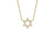 Shy Creation Diamond Star of David Necklace