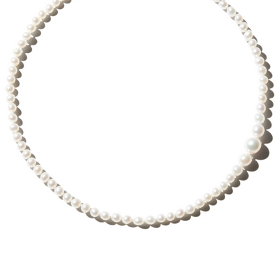 Mizuki Cascading Freshwater Pearl Necklace