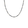 enewton Choker Hope Unwritten Gemstone - Faceted Hematite