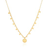 Anna Beck Classic Circle & Charm Necklace