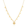 Anna Beck Classic Circle & Charm Necklace