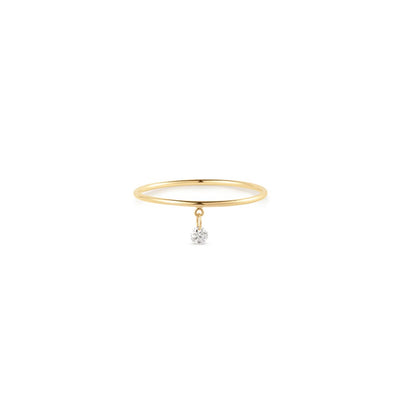 AURELIE GI Cheval Floating Diamond Ring