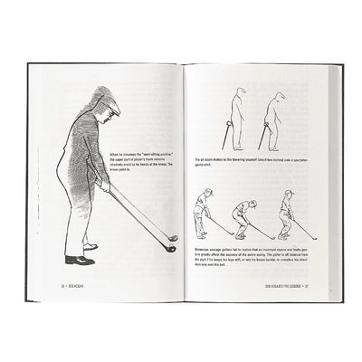 Ben Hogan's Five Lessons Leather Keepsake Book