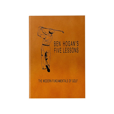 Ben Hogan's Five Lessons Leather Keepsake Book