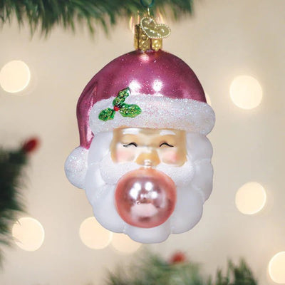 Old World Christmas Bubblegum Papa Noel Ornament