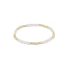 enewton Classic Blissful Pattern 2.5mm Bead Bracelet - 3mm Pearl