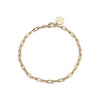 Eklexic Gold Medium Link Chain Bracelet