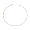 Eklexic Round CZ Tennis Necklace