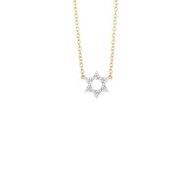 Ella Stein Diamond Star of David Necklace