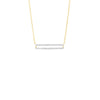 Ella Stein Set the Bar Diamond Necklace