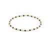 enewton Gold Sincerity Pattern 2mm Bead Bracelet - Faceted Hematite