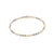 enewton Hope Joy Pattern 2mm Bead Bracelet - Bright Blue