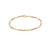 enewton Hope Joy Pattern 2mm Bead Bracelet - Bright Pink