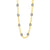 Freida Rothman Flat Chain Link Station Necklace