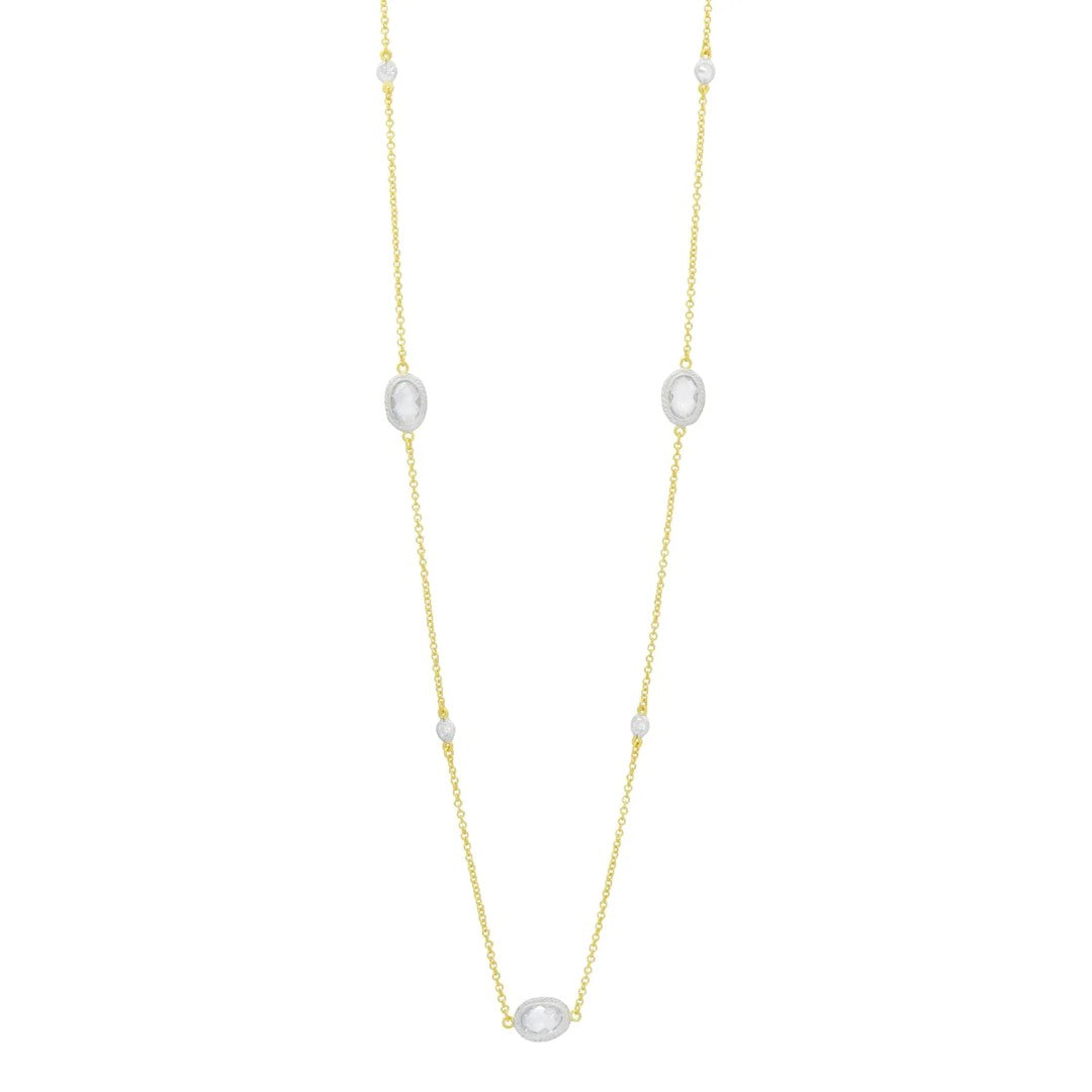 Freida Rothman Raindrop Station Necklace - Desires by Mikolay