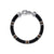 Gabriel & Co. Onyx & Tiger Eye Cylinder Men's Bracelet