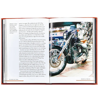 The Story of Harley-Davidson Leather Keepsake Book