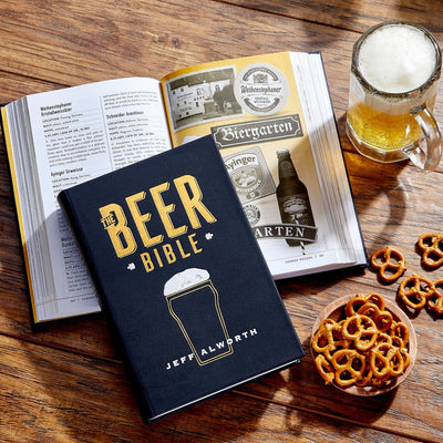 The Beer Bible Leather Keepsake Book