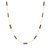 Tara Mikolay Lapis Inlay Bars Necklace