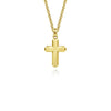 Gabriel & Co. Brushed Finish Cross Pendant