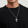 Gabriel & Co. Geometric Cross Pendant