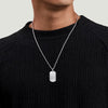 Gabriel & Co. Sterling Silver Dog Tag Pendant