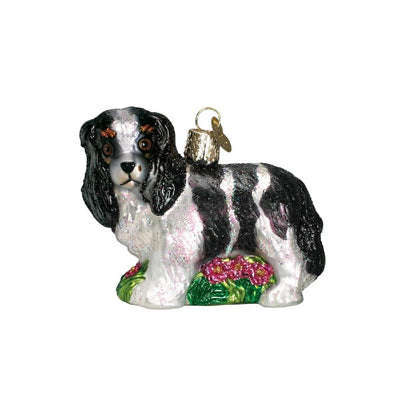 Old World Christmas King Charles Spaniel Ornament