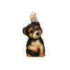 Old World Christmas Yorkie Puppy Ornament