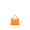 Teddy Blake Ava Vitello Gold 6" Bag - Orange