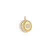 Rachel Reid Diamond Moon with Pearl Disc Charm