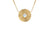 Rachel Reid Rainbow Moonstone Cabochon Necklace