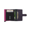 Secrid Mini Wallet Matte Dark Purple-Fuchsia