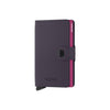 Secrid Mini Wallet Matte Dark Purple-Fuchsia