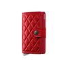 Secrid Premium Mini Wallet Emboss Diamond Red