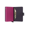 Secrid Mini Wallet Matte Dark Purple-Fuchsia