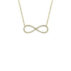 Shy Creation Diamond Infinity Necklace