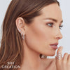 Shy Creation Diamond Hoops