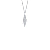 Shy Creation Diamond Rhombus Necklace