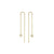 Shy Creation Diamond Star Threader Earrings
