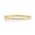 Shy Creation Emerald Cut Diamond Pave Bangle