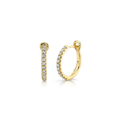 Shy Creation Diamond Hoops