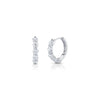 Shy Creation Diamond Huggie Hoops