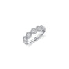 Shy Creation Pave Diamond Circles Ring