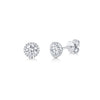 Shy Creation Round Diamond Studs