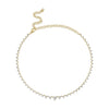 Shy Creation Trio Diamond Graduated Necklace