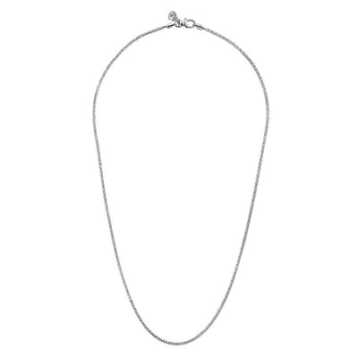 Gabriel & Co. Men's Wheat Chain Necklace