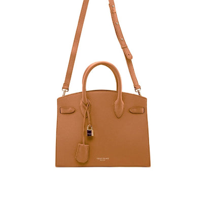 Teddy Blake Kate Stampatto 12" Bag - Camel Brown