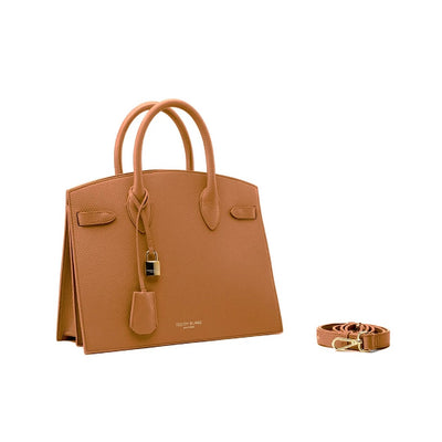 Teddy Blake Kate Stampatto 12" Bag - Camel Brown