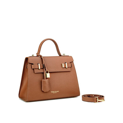 Teddy Blake Ava Gold 11" Bag - Camel Brown